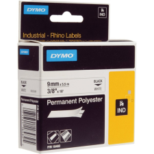 DYMO címke Rhino poli 9mm fehér etikett