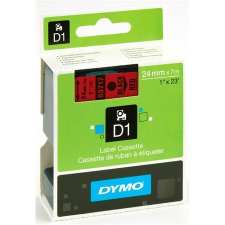 DYMO "D1" Feliratozógép szalag 24 mm x 7 m fekete-piros (53717) (53717) etikett