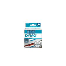 DYMO D1 kazetta, 19mmx7m, fekete/kék (45806) etikett