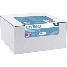 DYMO Feliratozó szalag 10 részes készlet DYMO D1 2093098 Szalagszín: Fehér Szövegszín:Fekete 19 mm 7 m nyomtató kellék