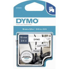 DYMO Feliratozó szalag DYMO D1 S0718050 Poliamid Szalagszín: Fehér Szövegszín:Fekete 19 mm 3.5 m nyomtató kellék