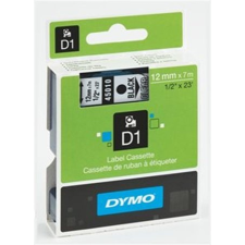 DYMO Feliratozógép szalag, 12 mm x 7 m, DYMO "D1", sárga-fekete nyomtató kellék