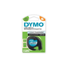 DYMO Feliratozógép szalag Dymo Letratag S0721530/12268 12mmx4m, ORIGINAL, víztiszta nyomtató kellék