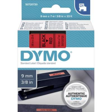 DYMO feliratozószalag D1, 9mm, piros/fekete, S0720720 (S0720720) etikett