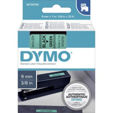 DYMO feliratozószalag D1, 9mm, zöld/fekete, S0720740 (S0720740) etikett