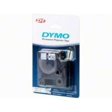 DYMO LM "D1" Feliratozógép szalag poli 12 mm fekete-fehér (16959) etikett