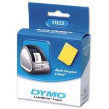 DYMO "LW" Feliratozógép szalag 51x19 mm 1×500 fehér (11355) (11355) etikett