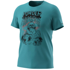 Dynafit Artist Series Co T-Shirt M storm blue/powder hounding (M/48) férfi póló