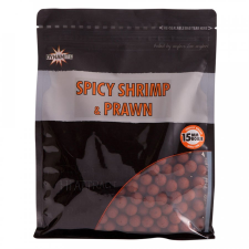 Dynamite Baits Spicy Shrimp & Prawn 20mm bojli 1kg - rák bojli, aroma