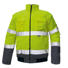 Dzseki Clovelly Hi-Vis pilóta, narancs/sötétkék, M láthatósági ruházat