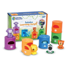  Dzsungel bújócska - Peekaboo Learning Jungle készségfejlesztő