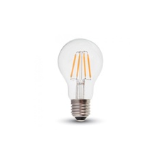  E27 LED izzó Retro filament (4W/300°) Körte - hideg fehér izzó