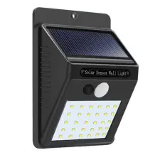  E.B. napelemes mozgásérzékelős szolár lámpa - 20 LED (BBL) kültéri világítás