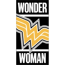 E plus M Wonder Woman fürdőlepedő, strand törölköző 70x140cm (Fast Dry) babatörülköző, kifogó