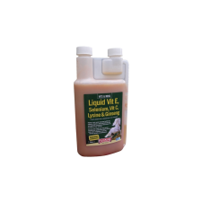 E vitamin, C vitamin, szelén, lizin és ginseng oldat 1 liter lovaknak lófelszerelés