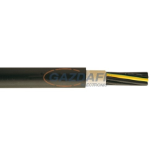 E-YY-O 3x10mm2 réz földkábel RE 0,6/1kV fekete villanyszerelés