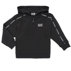 EA7 Emporio Armani Emporio Armani EA7 Pulóverek TRAIN LOGO SERIES HD FZ COFT TAPE Fekete 10 éves