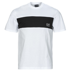 EA7 Emporio Armani Emporio Armani EA7 Rövid ujjú pólók ATHLETIC COLORBLOCK TSHIRT Fehér EU L
