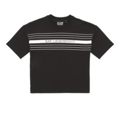 EA7 Emporio Armani Emporio Armani EA7 Rövid ujjú pólók TRAIN LOGO SERIES TEE EXTENDED LOGO Fekete 16 éves