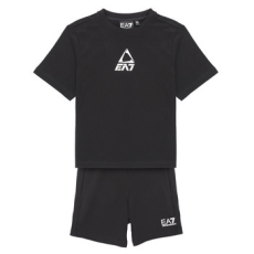 EA7 Emporio Armani Emporio Armani EA7 Ruhák TRAIN LOGO SERIES BOY KIT TEE-SHORTS FREE Fekete 6 éves