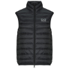 EA7 Emporio Armani Emporio Armani EA7 Steppelt kabátok TRAIN CORE ID DOWN LIGHT VEST CC  8NPQ06 Fekete EU XS