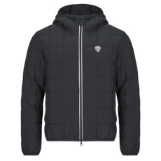 EA7 Emporio Armani Emporio Armani EA7 Steppelt kabátok TRAIN PREMIUM SHIELD THERMORE HOODED JACKET Fekete EU XS