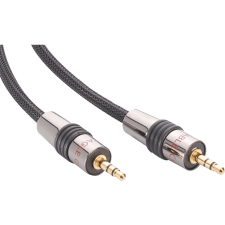 Eagle Cable 100871008 Deluxe II Mini 3,5 mm jack kábel, 0,8 m audió/videó kellék, kábel és adapter