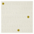Easy Life Design Christmas letters off white papírszalvéta 33x33cm, 20 db-os
