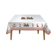 Easy Life Design Karácsonyi asztalterítő - 145x180cm - Polar Express karácsonyi textilia