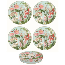 Easy Life Design Porcelán desszertes tányér szett - 19cm - Botanic Garden tányér és evőeszköz