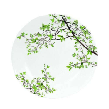 Easy Life Design Porcelán desszerttányér 19cm, dobozban, Natura tányér és evőeszköz