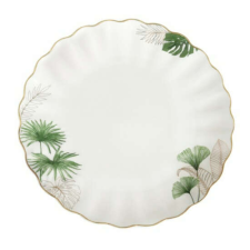 Easy Life Design R2S.1290EXOT Porcelán lapostányér 26cm, Exotique tányér és evőeszköz