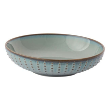 Easy Life Design R2S.2761DROC Porcelán mélytányér 20cm,Drops Celadon tányér és evőeszköz