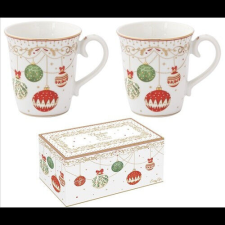 Easy Life-Nuova Porcelán bögreszett 275ml, 2db-os dobozban, Christmas Eve bögrék, csészék