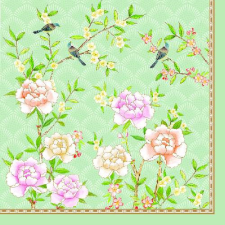 Easy Life Nuova R2S Papírszalvéta 33x33cm, Palace Garden Aqua,20db-os konyhai eszköz