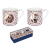 Easy Life Nuova R2S Porcelán bögre szett 2db-os, 300ml, dobozban, Casino Royale
