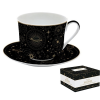 Easy Life Nuova R2S Porcelán reggeliző csésze+alj 400ml dobozban,Atmosphere, Celestial