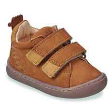 Easy peasy Magas szárú edzőcipők MY DODU VELCRO Barna 23