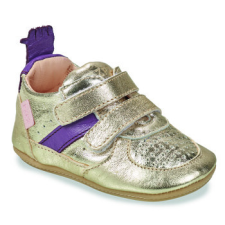 Easy peasy Rövid szárú edzőcipők MY PRE BASKET VELCRO Arany 25 gyerek cipő