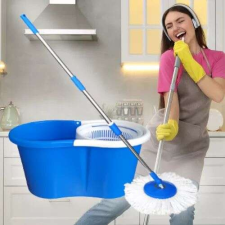 Easy spin mop / forgótálas felmosó szett - kék takarító és háztartási eszköz