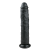 Easytoys Dildo Collection Élethű dildó, fekete - 28,5 cm