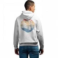  Eat Sleep Fish Repeat - Unisex Zipzáros Pulóver