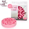 Eat Slow Live Longer Original Habzsolásgátló Tál rózsaszín L