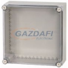 EATON 034138 CI44X-150 CI IP65 műanyag. elosztó Üres tok átlátszó fedéllel