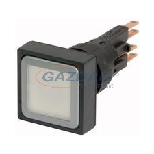 EATON 086262 Q25LT-WS Világító ny.gomb, fehér, visszaálló, izzó nélkül villanyszerelés