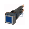 EATON 089102 Q25LT-BL/WB Világító nyomógomb, kék, visszaálló, izzólámpával