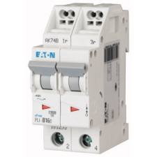 EATON 101293 PLI-B16/2 Kismegszakító. 2P, 16A, B karakterisztika, 10kA villanyszerelés