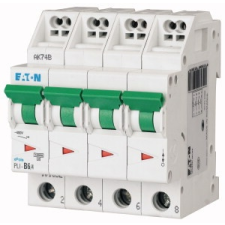 EATON 101353 PLI-B8/4 Kismegszakító. 4P, 8A, B karakterisztika, 10kA villanyszerelés