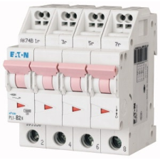 EATON 101357 PLI-C2/4 Kismegszakító. 4P, 2A, C karakterisztika, 10kA villanyszerelés
