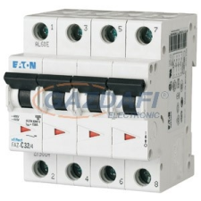 EATON 106023 FAZ-Z13/4 Kismegszakító, 15kA 4-pól. villanyszerelés